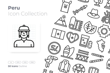 Peru Outline Icon