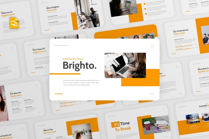 Brighto - Online Course Keynote Template
