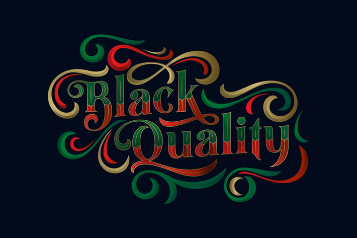 Black Quality Typeface
