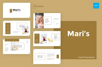 Mari - Food Keynote Presentation Template