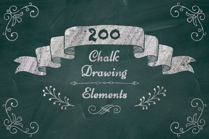 200 High Resolution PNG Elements