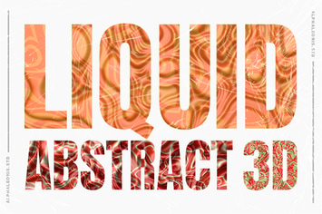 Textures Graphic Abstract Liquid 3D