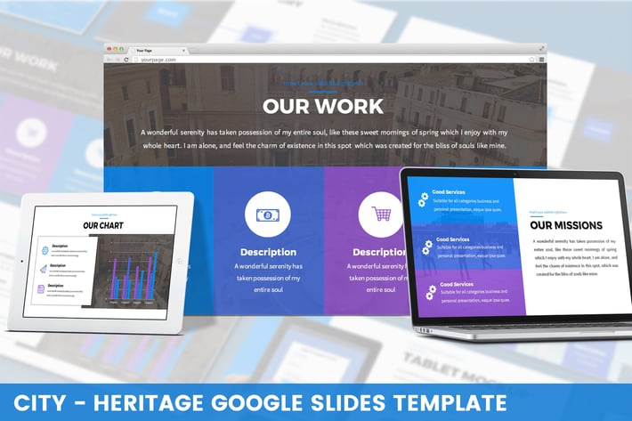 City - Heritage Google Slides Template