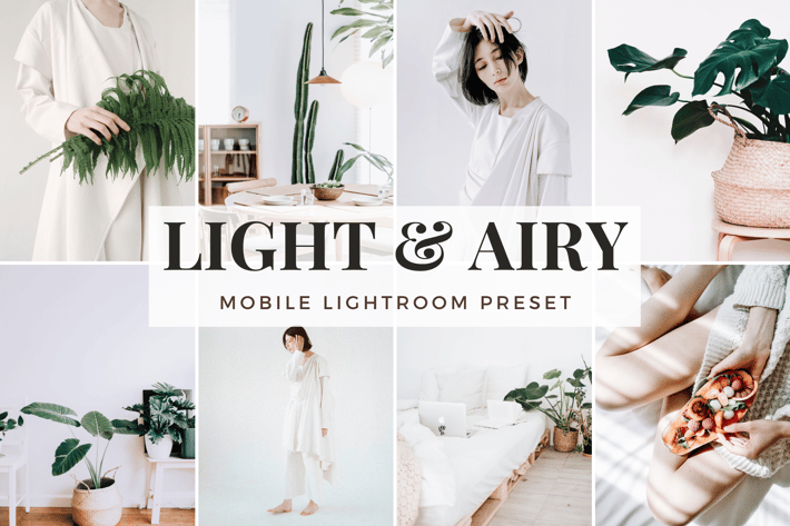 Light & Airy Mobile Lightroom Presets