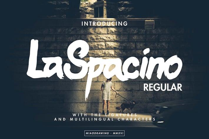 LaSpacino Typeface