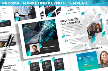 Prosma - Marketing Keynote Template
