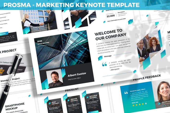 Prosma - Marketing Keynote Template