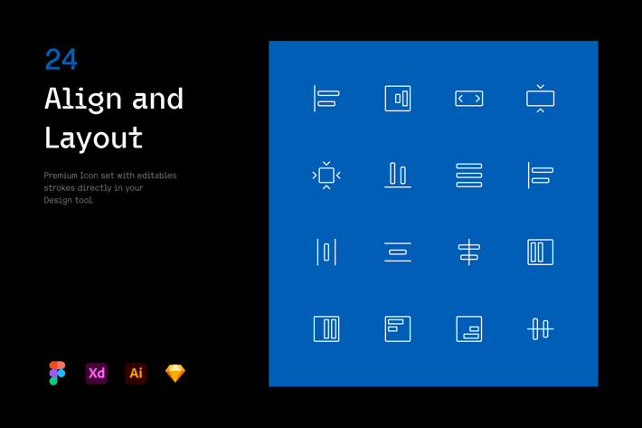 Align and Layout - Iconuioo