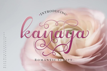 Kanaya - Romantic Font