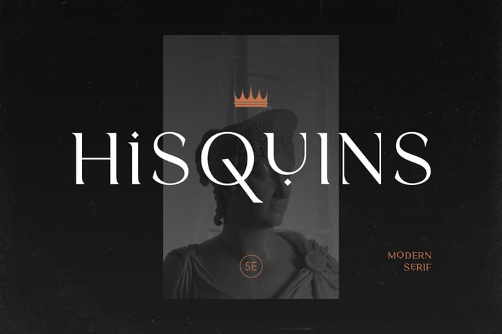 Hisquins - Minimalis & Modern Serif