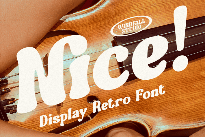 Nice - Playful Retro Font