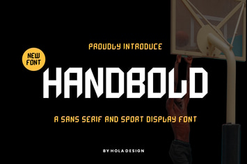 Handbold - Sans Serif Font