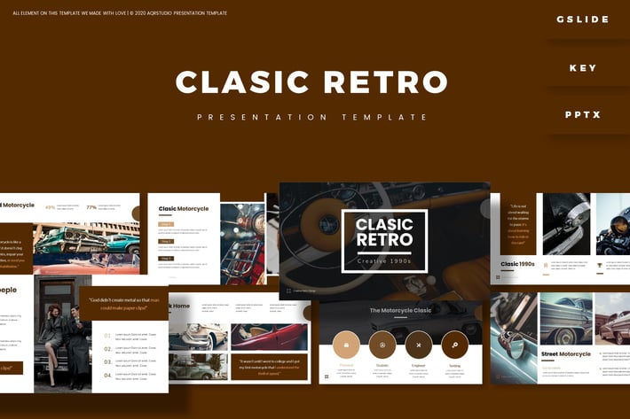 Clasic Retro - Presentation Template