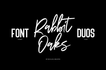Rabbit Oaks - Font Duos