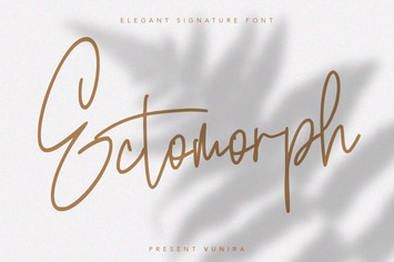Ectomorph | Elegant Signature Font