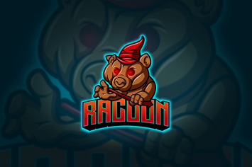 Racoon - Mascot & Esport Logo