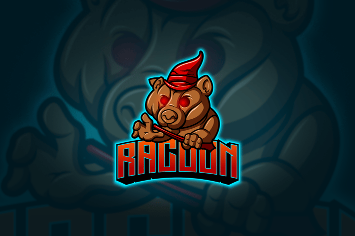 Racoon - Mascot & Esport Logo