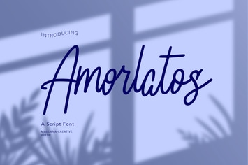 Amorlatos Script Font