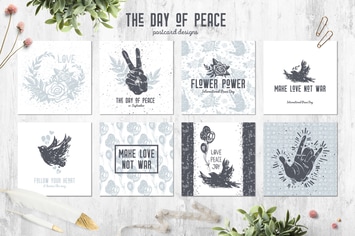 The Day of Peace // Cards