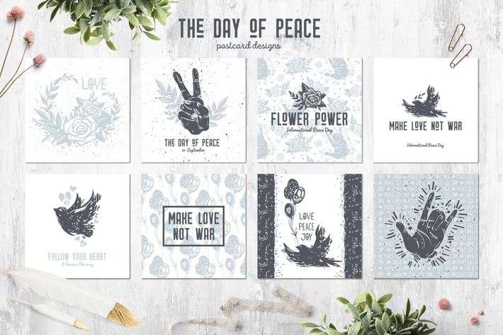 The Day of Peace // Cards