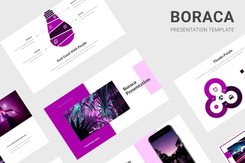 Boraca - Purple Pitch Deck Keynote