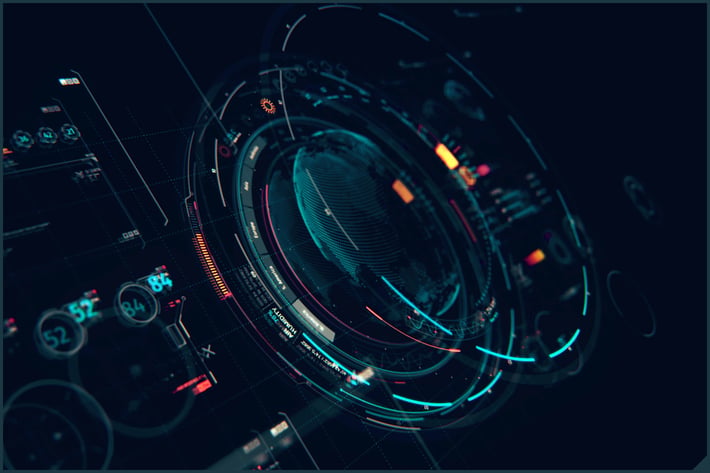 HUD Futuristic Interface XT1: Sci Fi UI Elements