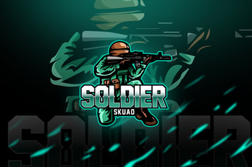 soldier - Mascot & Esport Logo