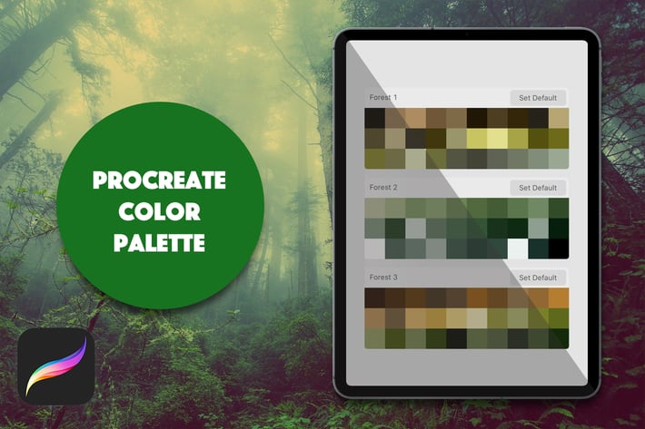 Procreate Palette - Foliage