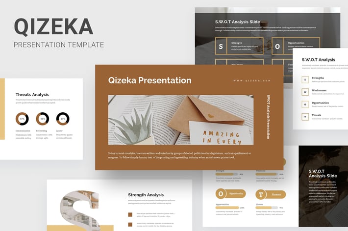Qizeka : SWOT Analysis Powerpoint