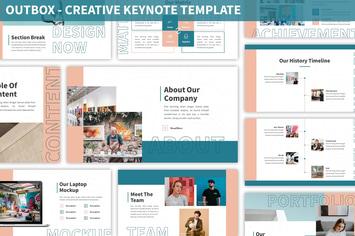Outbox - Creative Keynote Template