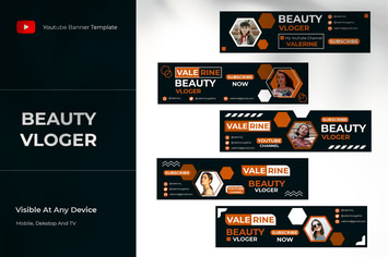 Youtube Channel Cover Template 