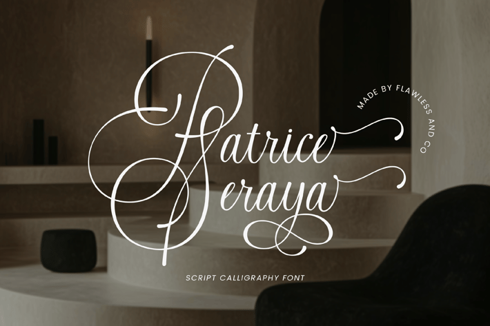 Patrice Seraya - Script Calligraphy Font