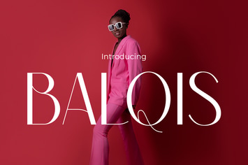 Balqis - A Serif of Elegance Modern Font