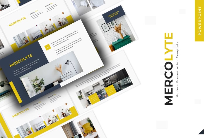 Mercolyte - Powerpoint Template