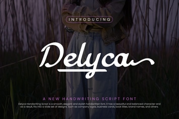 Delyca Handwriting Script Font