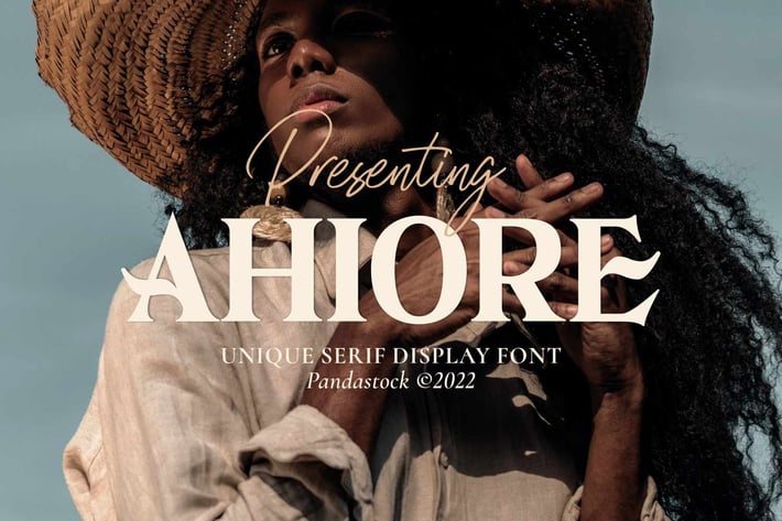 Ahiore Beautiful Serif Fonts