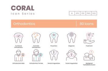 Orthodontics Icons