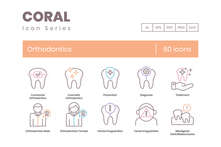 Orthodontics Icons