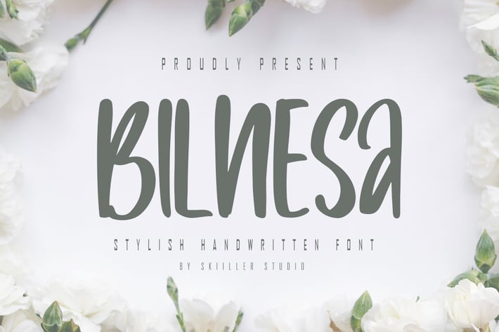 Bilnesa - Stylish Handwritten Font