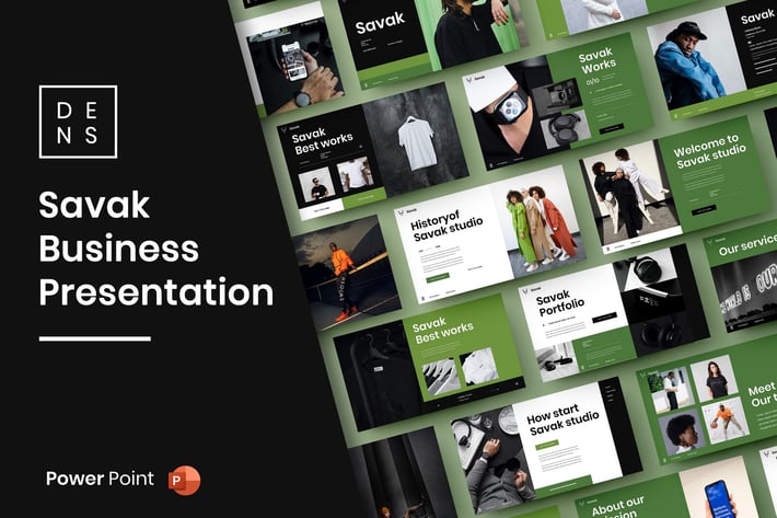 Savak – Business PowerPoint Template