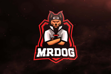 Mr Dog Sport and Esports Logos