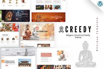 Creedy - Religion, Church WordPress Theme 