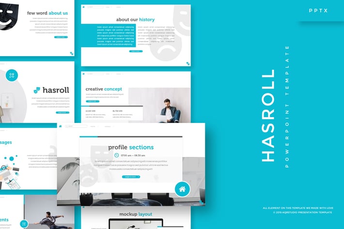 Hasroll - Powerpoint Template