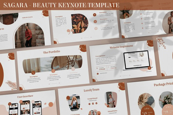 Sagara - Beauty Keynote Template