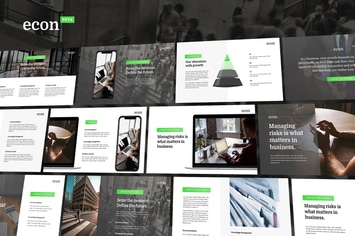 ECON - Modern Powerpoint Template