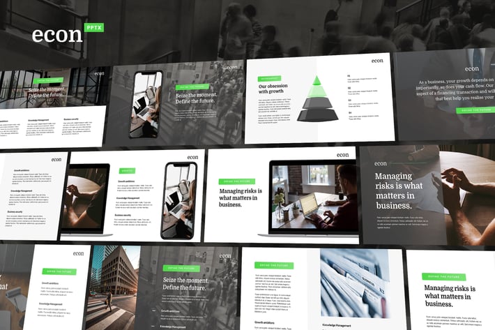 ECON - Modern Powerpoint Template