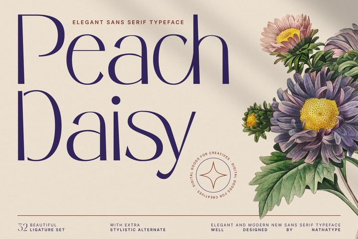 Peach Daisy