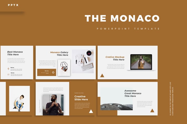 Monaco - Powerpoint Template