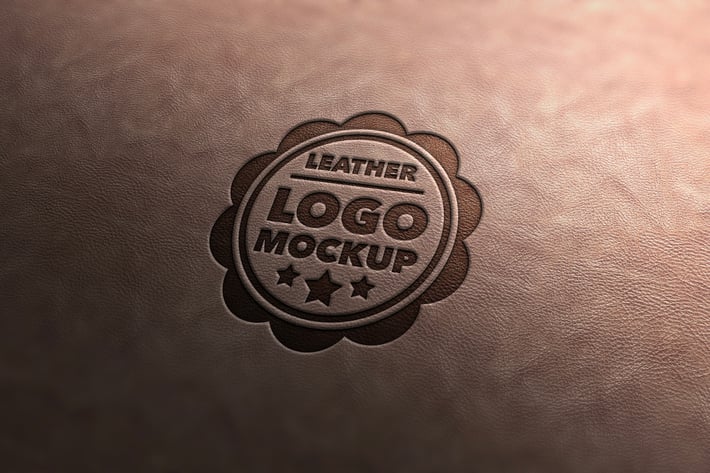 Leather Stamp Mockup Vol.3