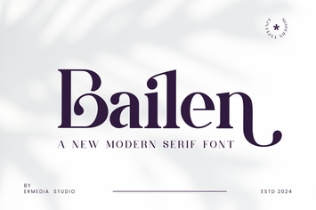 Bailen Serif Font